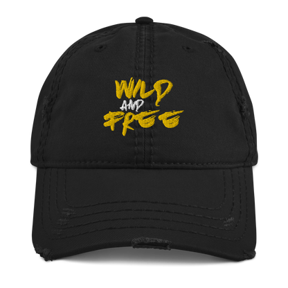 Wild and Free 3D Embroided Cap