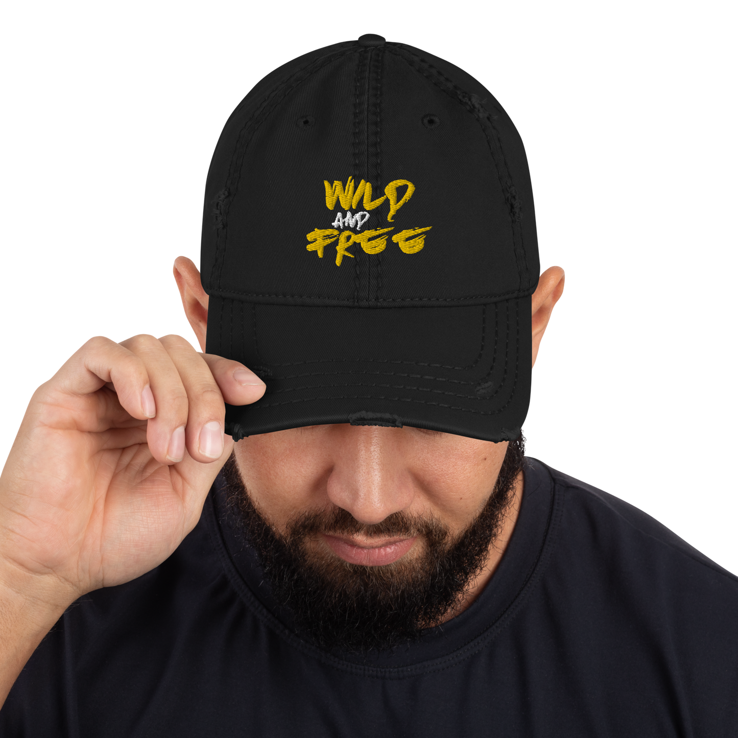 Wild and Free 3D Embroided Cap