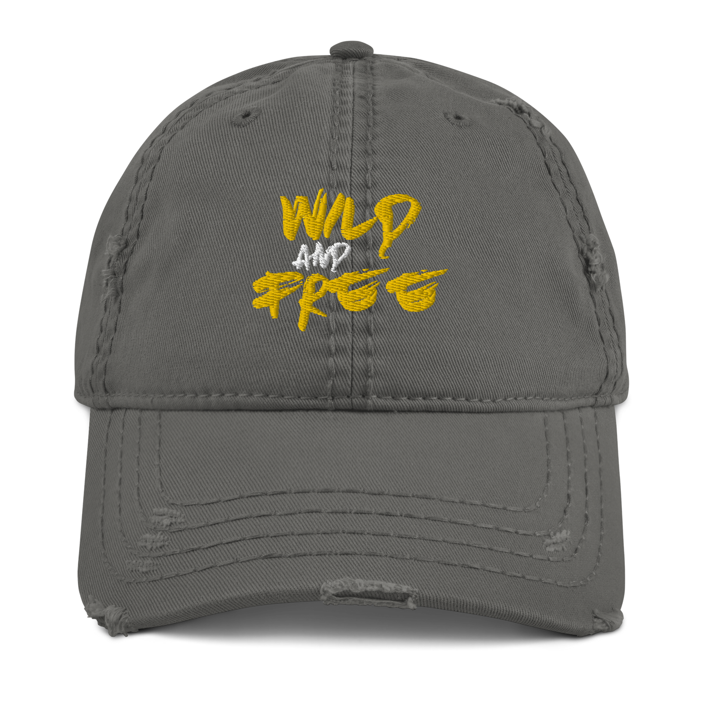 Wild and Free 3D Embroided Cap