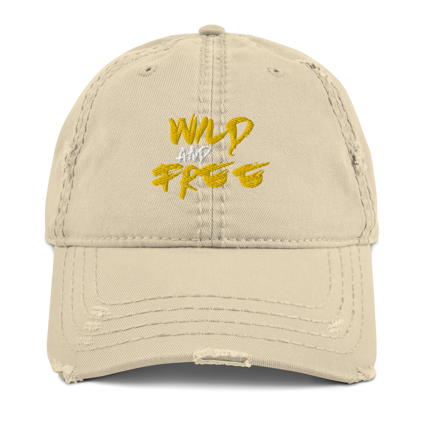 Wild and Free 3D Embroided Cap