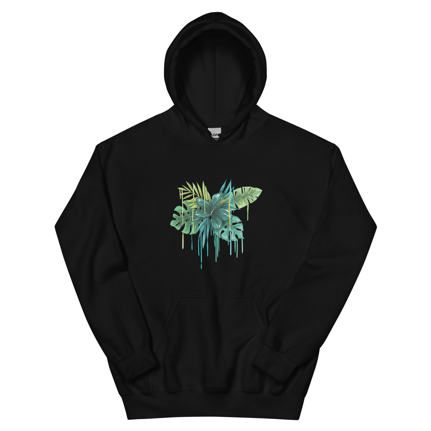 Tropical Drip Green Unisex Hoodie