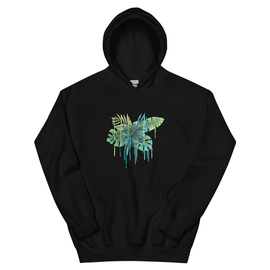 Tropical Drip Green Unisex Hoodie